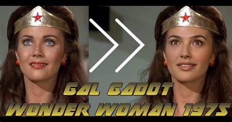 Wonder Woman deepfake replaces Gal Gadot with Lynda Carter